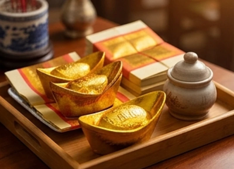 Văn khấn hóa vàng Thần Tài: Bài cúng chuẩn và nghi thức tạ lộc 1 Chuẩn bị đầy đủ vàng mã và vật phẩm trước khi đọc văn khấn hóa vàng Thần Tài