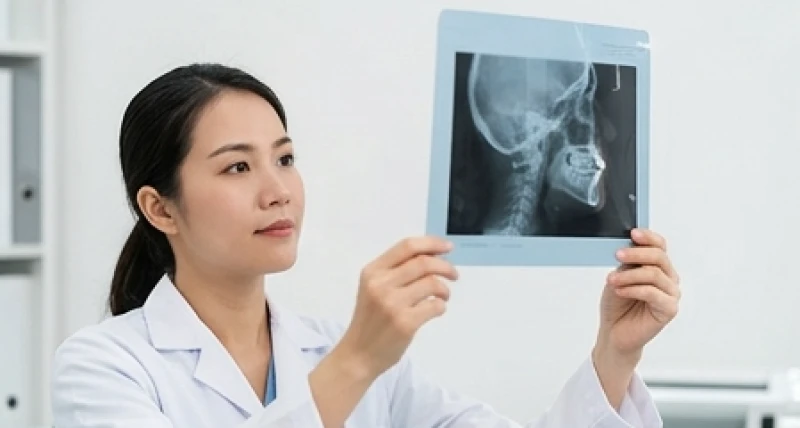 Phim chụp X quang giúp bác sĩ chẩn đoán chính xác tình trạng tướng răng hô do xương hàm