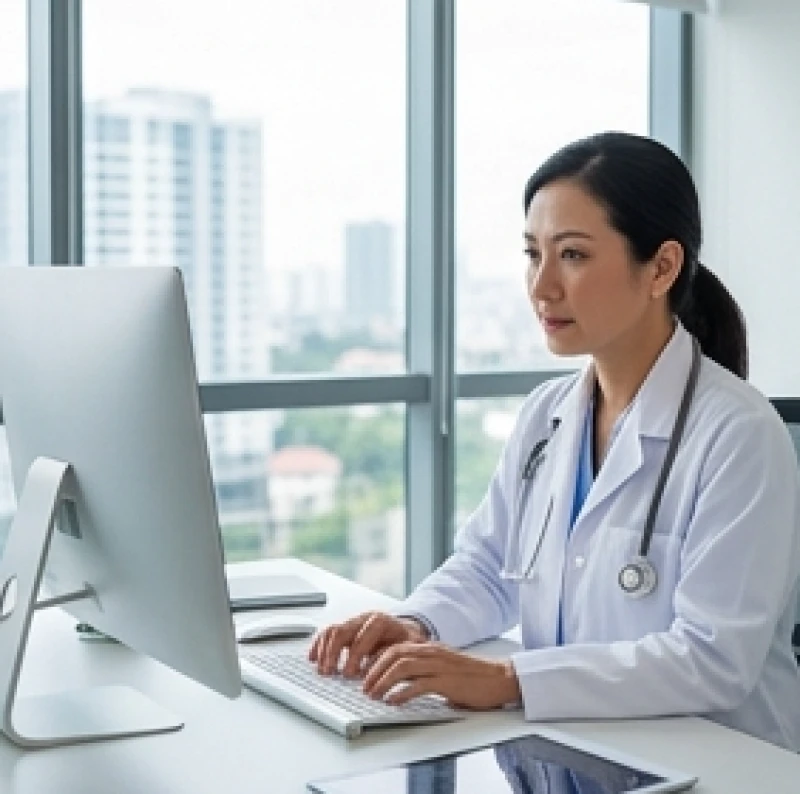 Tích Lịch Hỏa là gì: Ý nghĩa, tuổi hợp và cách hóa giải kỵ mệnh 3 Chuyên gia y tế đang chăm chú phân tích số liệu trên máy tính tại phòng làm việc