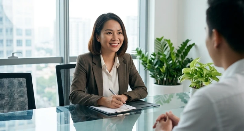 Tuổi Sửu hợp nghề gì: Phân hóa nam nữ và lĩnh vực rủi ro 12 Nữ chuyên viên nhân sự đang phỏng vấn và đánh giá năng lực của các ứng viên tiềm năng