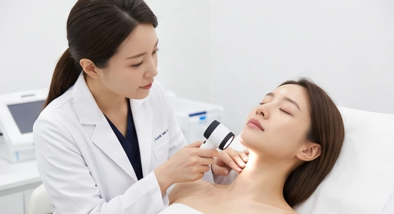 Nốt ruồi ở cổ có lỗ tiền chôn là gì: Giải mã vị trí tụ tài 7 Quá trình kiểm tra và đánh giá nốt ruồi ở cổ bằng các tiêu chí thẩm mỹ và an toàn y khoa