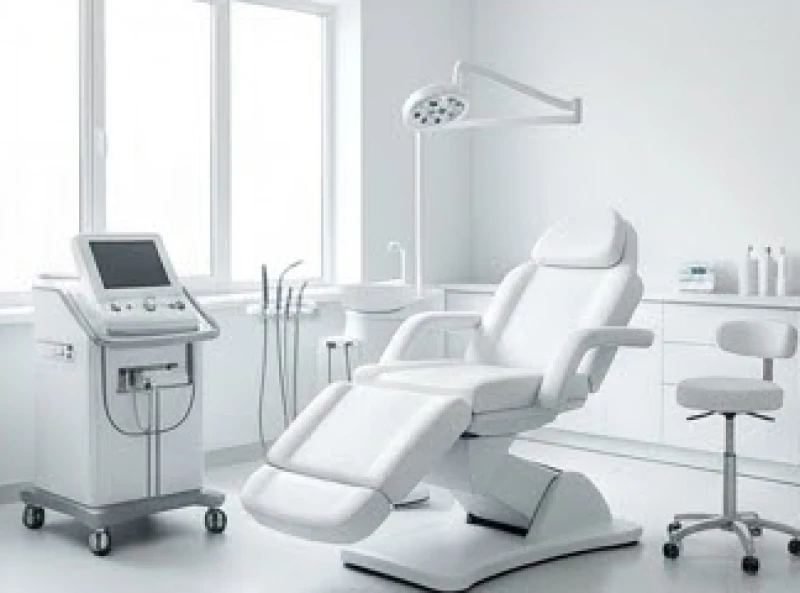 Không gian phòng khám thẩm mỹ hiện đại đạt chuẩn y khoa với trang thiết bị vô trùng