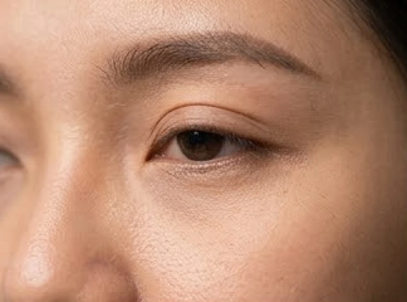 Mắt giật liên tục là điềm gì? Phân biệt tâm linh và y học 1 Đôi mắt mệt mỏi với biểu hiện co thắt cơ vòng mi do căng thẳng và thiếu ngủ