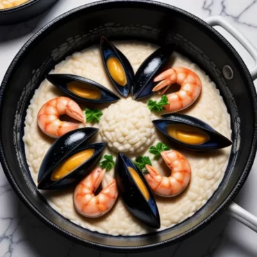 Cơm Ý Risotto hải sản hấp dẫn