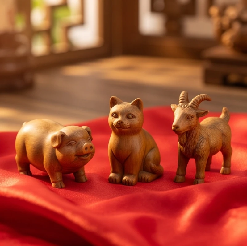 Ba linh vật phong thủy Hợi Mão Mùi tượng trưng cho sự hòa hợp và bảo bọc trong năm Đinh Mùi