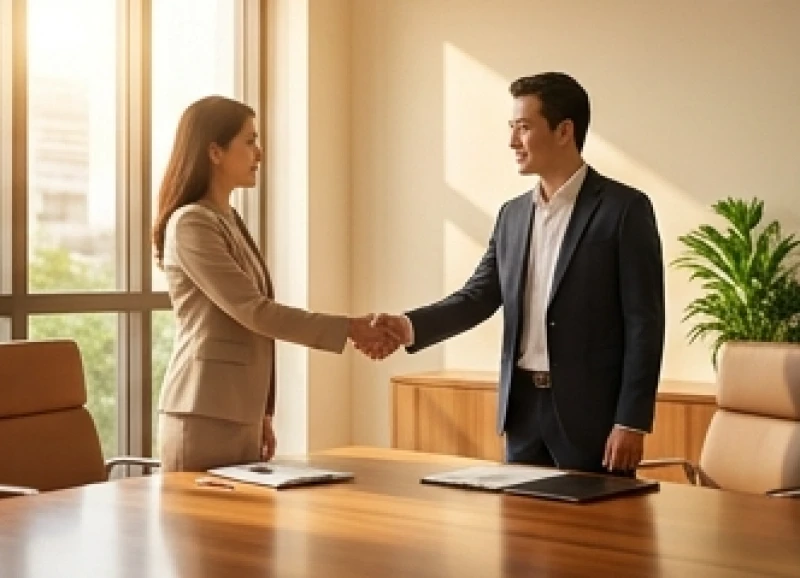 Cuộc gặp gỡ đàm phán kinh doanh diễn ra suôn sẻ nhờ sự kết hợp ăn ý giữa người tuổi Mậu Ngọ và đối tác tam hợp