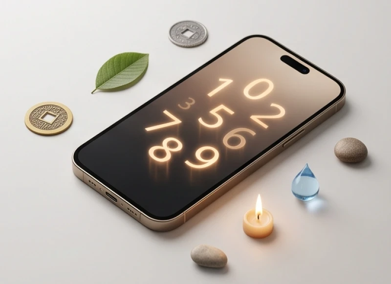 Sự tương ứng giữa các con số từ 0 đến 9 và năm yếu tố ngũ hành Kim Mộc Thủy Hỏa Thổ