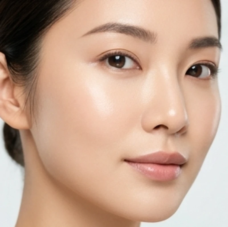 Làn da nhẵn mịn sau khi tẩy bỏ nốt ruồi ở má gần tai bằng công nghệ hiện đại