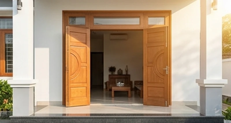 Dơi chết trong nhà là điềm gì: Ý nghĩa vị trí và cách dọn an toàn 2 Khu vực cửa chính sáng sủa đón nhận vượng khí và tài lộc từ bên ngoài vào nhà