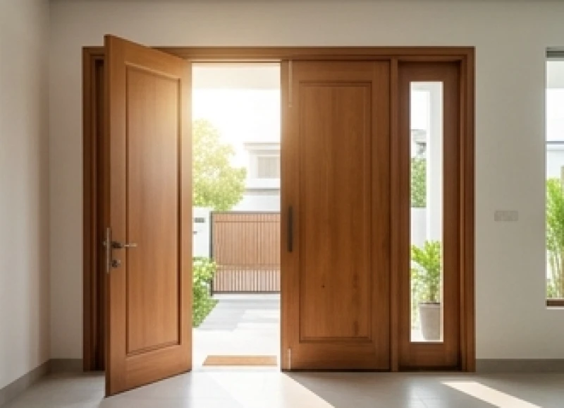 Ngôi nhà có cửa chính rộng rãi đón tài lộc đúng hướng cửa chính hợp tuổi tỵ