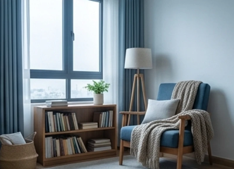 Tuổi Sửu hợp hướng nào: Bảng tra cứu và cách hóa giải phạm kỵ 6 Góc thư giãn bên khung cửa sổ lớn nhìn về hướng Bắc mang lại cảm giác bình yên và tĩnh lặng cho gia chủ