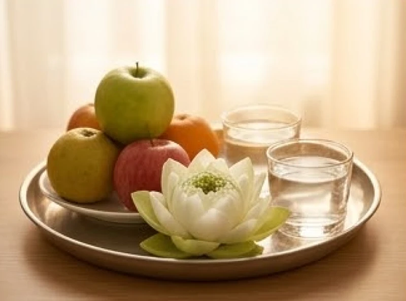 Văn khấn cầu siêu cho oan gia trái chủ: Bài cúng và sắm lễ 9 Mâm lễ chay thanh tịnh với hoa quả tươi, tuyệt đối không sử dụng đồ mặn hay đốt giấy tiền vàng mã