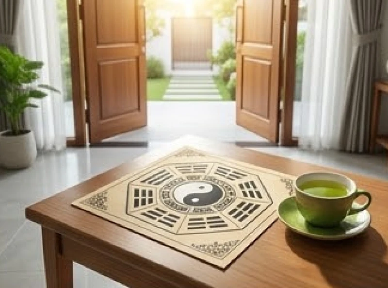 Hướng Cửa Chính Hợp Tuổi Mão: Đo La Bàn & Kích Thước Lỗ Ban 2 Bản đồ cung phi bát trạch giúp xác định hướng cửa chính hợp tuổi mão