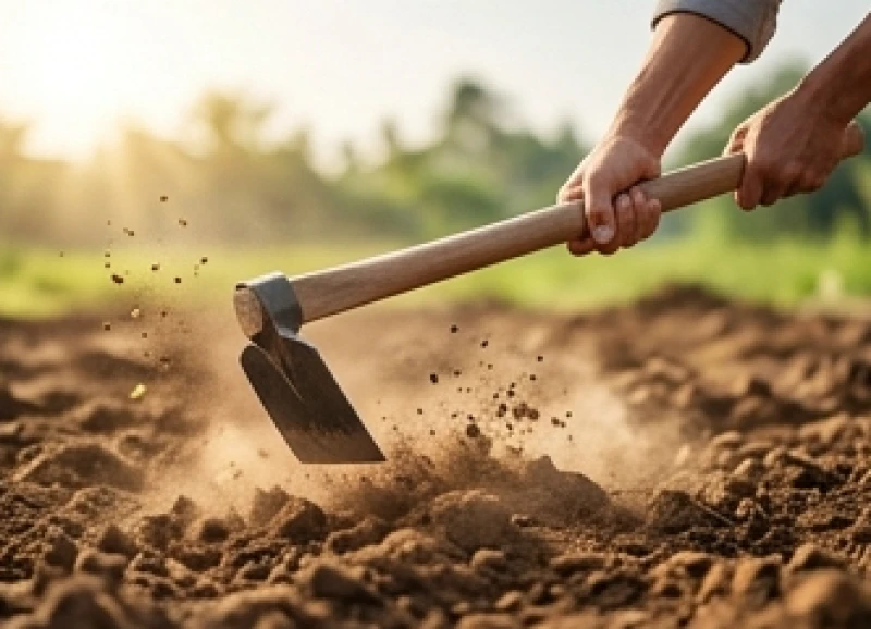 Tuổi Ngọ động thổ ngày nào tốt: Lịch từng can và thủ tục cúng lễ 11 Chủ sự cầm cuốc mới bổ dứt khoát xuống mặt đất tại tâm khu đất để xin phép Thổ địa