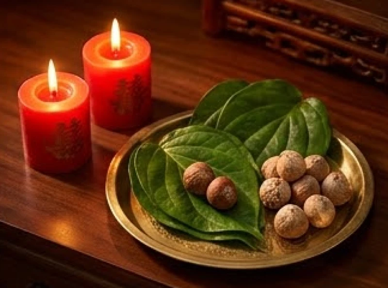 Tháng tốt xấu của tuổi Hợi năm 2027: Phân loại cát hung chi tiết 6 Cặp nến tơ hồng đỏ rực cháy sáng bên cạnh đôi khay trầu cau ngày hỷ sự của người tuổi Hợi