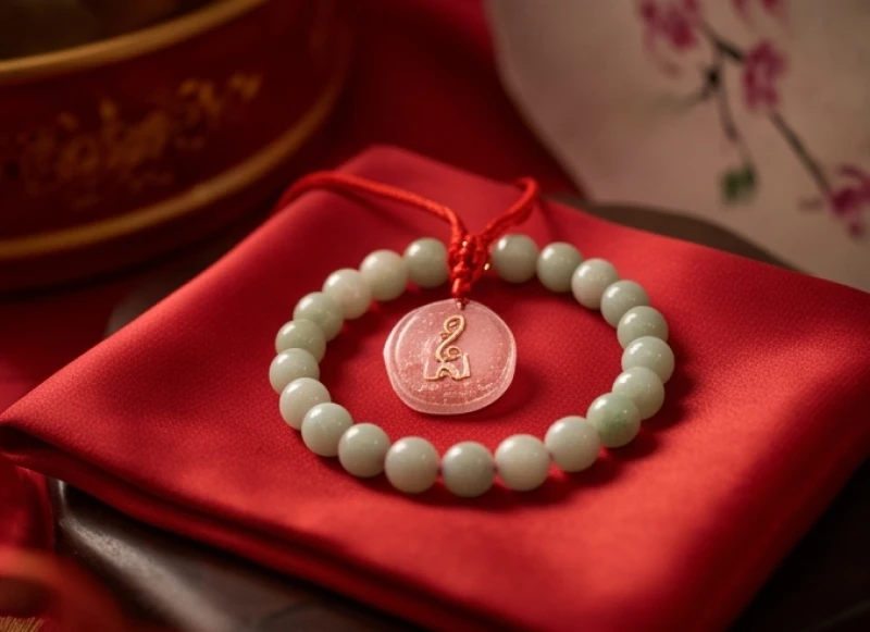Tuổi Tỵ Nên Cưới Vào Năm Nào: Cách Chọn Năm Và Tháng Đại Lợi 9 Lá bùa bình an màu đỏ và vòng tay phong thủy giúp cô dâu hóa giải những trục trặc trong năm Tam Tai