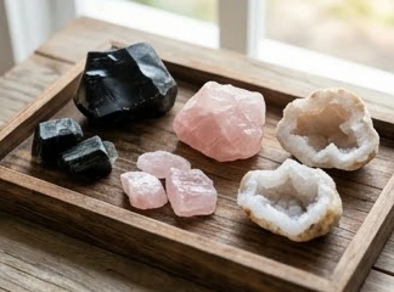 Phối hợp các vật phẩm phong thủy và đá tự nhiên tương sinh giúp cân bằng ngũ hành cho người sinh năm Sửu
