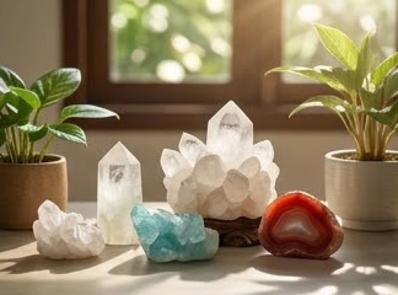 Tuổi Mão mệnh gì: Bảng ngũ hành và ứng dụng màu sắc, đá quý 3 Bộ sưu tập các loại đá quý phong thủy và cây cảnh mini được phân loại theo ngũ hành tương ứng với tuổi Mão.