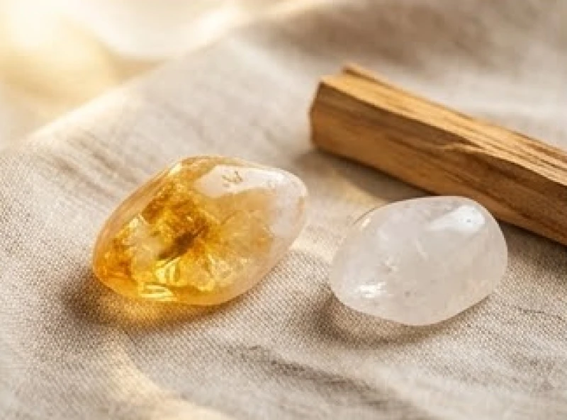 Vòng tay đá thạch anh trắng và vàng giúp bổ trợ năng lượng hành Kim hiệu quả
