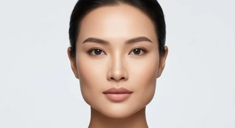 Cấu trúc khung xương hàm góc cạnh của một người sở hữu khuôn mặt chữ điền