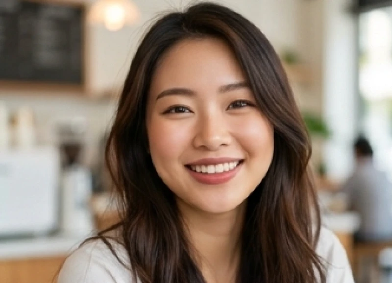 Gương mặt rạng rỡ thân thiện của người sở hữu tướng môi dày đầy đặn