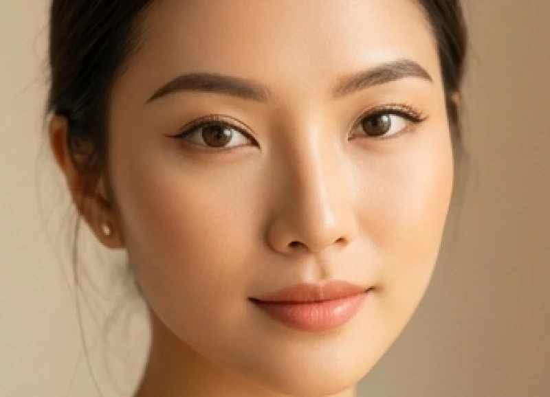 Đôi mắt phượng thon dài và đuôi mắt thanh tú của người phụ nữ khi xem tướng mắt