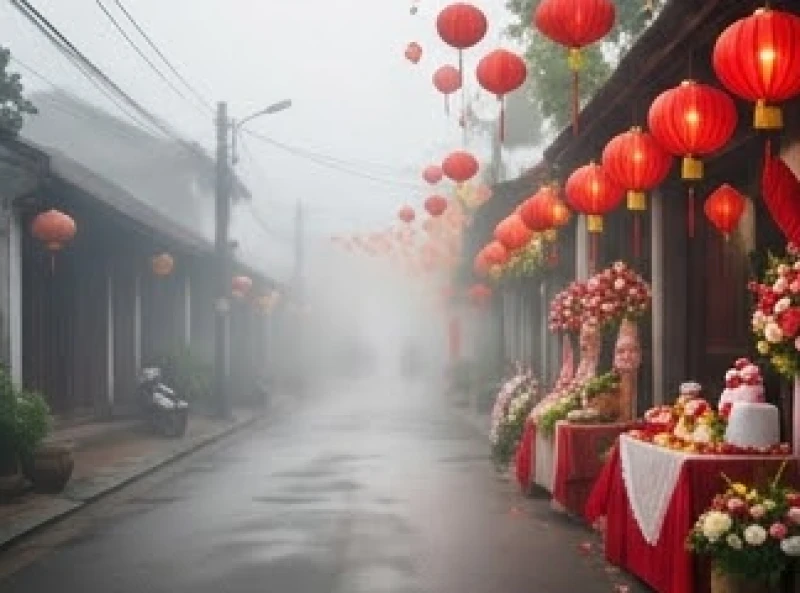 Mơ thấy đám ma: Giải mã điềm báo lành dữ và sổ mơ chuẩn xác 5 Sự giao thoa biểu tượng giữa màu áo tang buồn bã và sắc đỏ rực rỡ của hỉ sự trong cùng một không gian