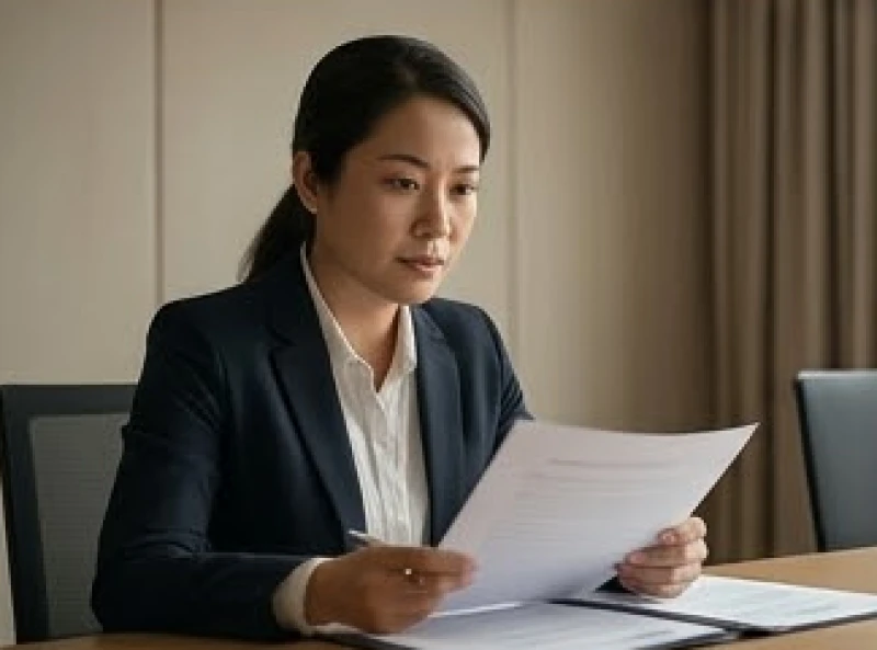 Nhân viên văn phòng cẩn trọng lắng nghe và phân tích dữ liệu trước khi đưa ra quyết định