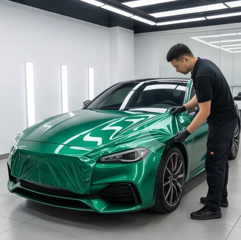 Dịch vụ dán decal đổi màu xe hơi giúp đảm bảo yếu tố phong thủy ngũ hành mà không tốn kém mua xe mới