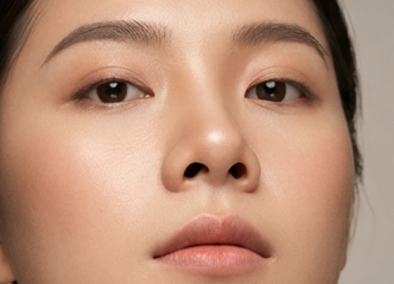 Khuôn mặt có phần đầu mũi và cánh mũi bị hếch ngược lên trên để lộ hoàn toàn lỗ mũi