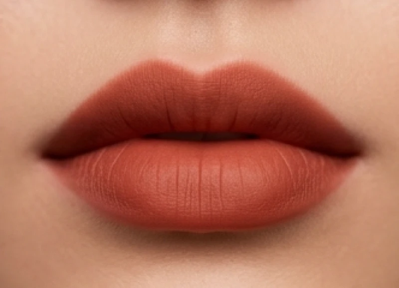 Kỹ thuật đánh son lòng môi gradient giúp thu nhỏ viền môi dày hiệu quả