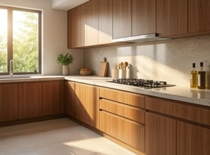 Căn bếp hiện đại được thiết kế hợp lý đảm bảo nguyên tắc hướng mặt bếp đón sinh khí