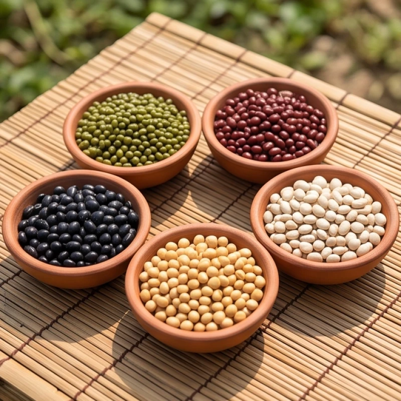 Văn khấn lễ ba ngày chuẩn phong tục: Sắm lễ và trình tự cúng 4 Các loại đậu ngũ sắc và thẻ tre được chuẩn bị kỹ lưỡng để mang ra nghĩa trang làm phép mở cửa mả