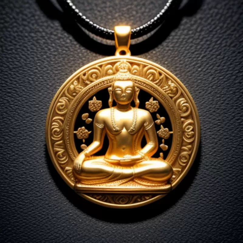 Mặt dây chuyền Phật bản mệnh tuổi Thân bằng vàng