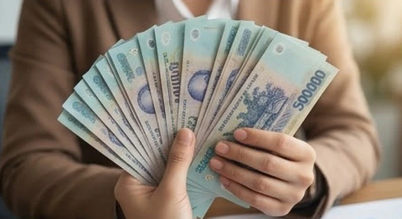 Mơ thấy đếm tiền: Điềm báo tài lộc và bảng số may mắn 4 Cầm trên tay xấp tiền polymer 500 nghìn đồng Việt Nam đại diện cho cơ hội kinh doanh lớn