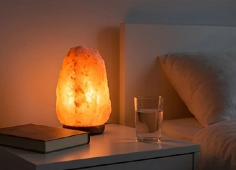 Mơ thấy tuyết rơi: Giải mã điềm báo & cách hóa giải rủi ro 8 Đèn đá muối phong thủy Himalaya phát ra ánh sáng vàng cam ấm áp được đặt gọn gàng cạnh đầu giường