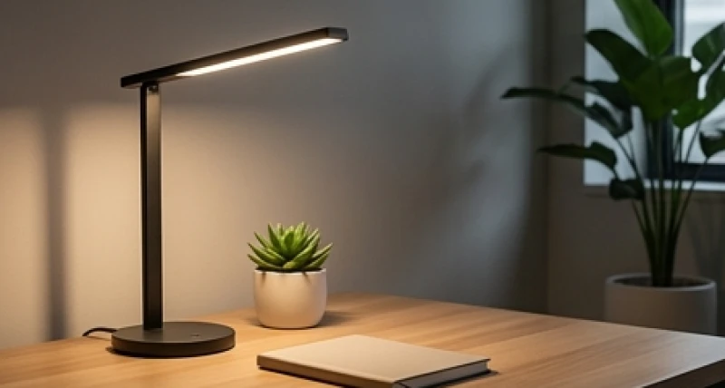 Hướng bàn làm việc hợp tuổi Thân: Sơ đồ kê bàn và cách hóa giải 6 Chiếc đèn LED bàn làm việc với ánh sáng trung tính giúp xua tan âm khí tại các góc khuất
