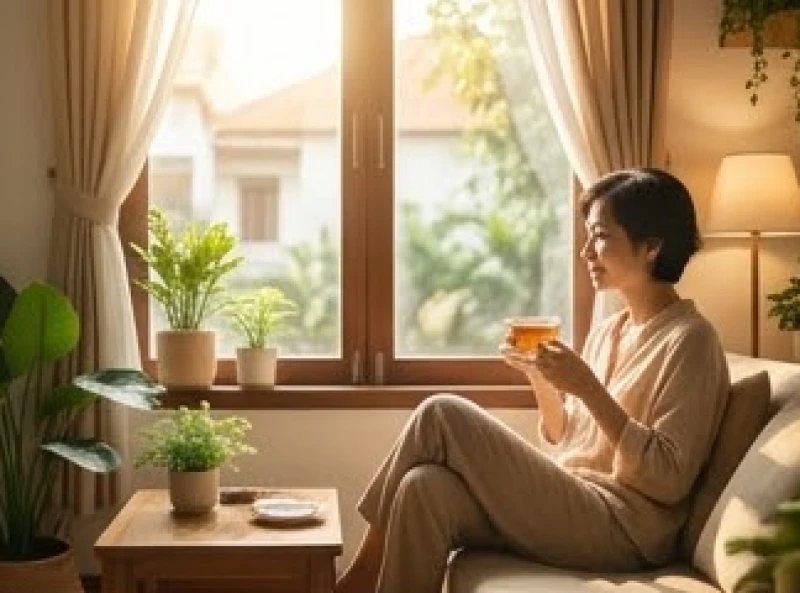 Gương mặt nhẹ nhõm tĩnh tâm sau khi giải mã điềm báo mất ví tiền mang đến bình an