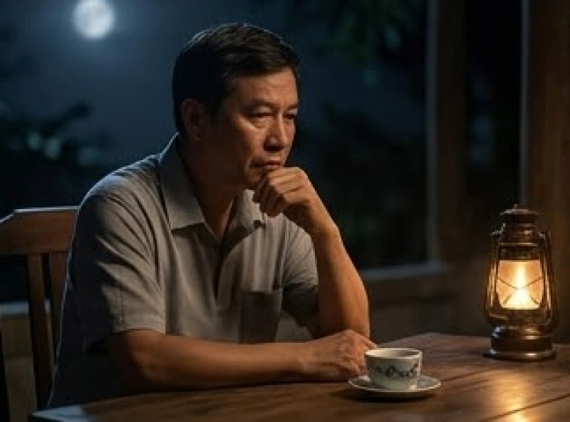 Chim heo kêu là điềm gì: Giải mã số tiếng & cách hóa giải 4 Đàn ông Việt Nam trầm tư bên ly trà khi vô tình nghe thấy chuỗi âm thanh liên tục của chim săn đêm