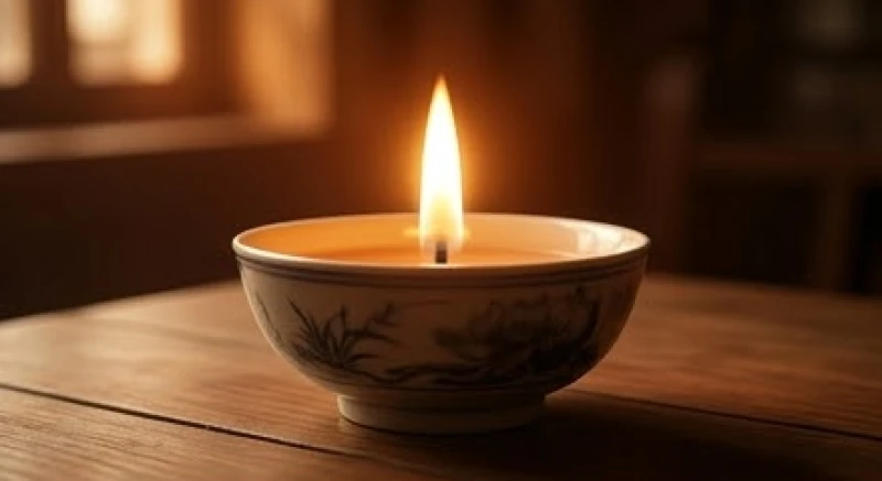 Ngọn lửa ấm áp bùng lên trong tĩnh lặng đại diện cho năng lượng khi mơ thấy hỏa hoạn