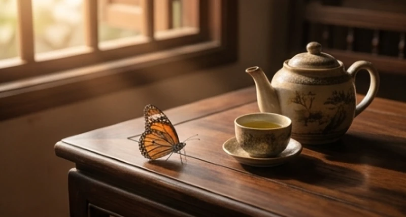 Con bướm trong không gian mộng cảnh mang điềm báo tâm linh về sự thay đổi