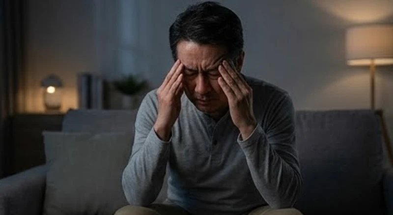 Mơ thấy rụng răng chảy máu: Giải mã điềm báo và bộ số may mắn 4 Người đàn ông mệt mỏi và trầm tư ngồi một mình trong bóng tối suy nghĩ về tài chính