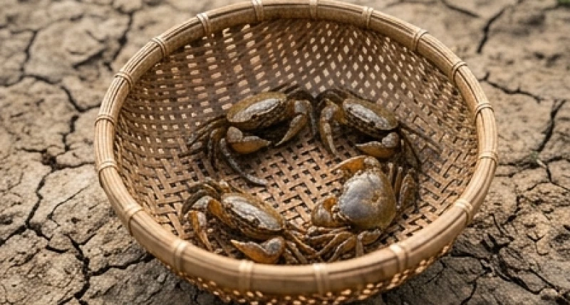 Điềm báo lành dữ khi nằm mơ thấy cua đồng bò sát mặt bùn thể hiện sự tích lũy tài lộc