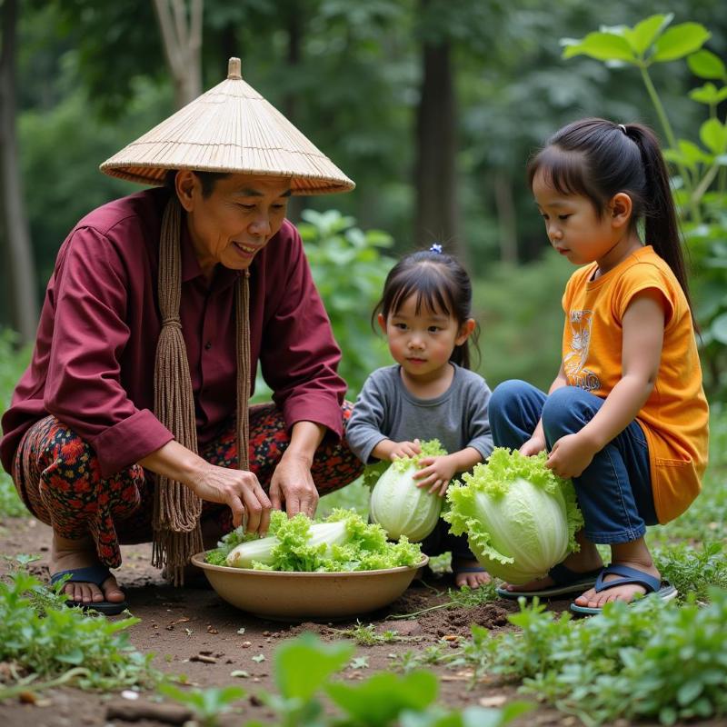 Điềm báo mơ thấy rửa xà lách trong văn hóa Việt