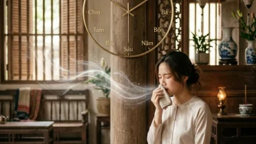 Hình ảnh minh họa điềm báo nhảy mũi theo giờ chi tiết giúp giải mã thông điệp tâm linh và sức khỏe