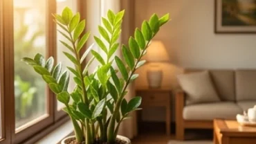 Không gian phòng khách ngập tràn ánh nắng ban mai tượng trưng cho điềm báo sắp có tin vui