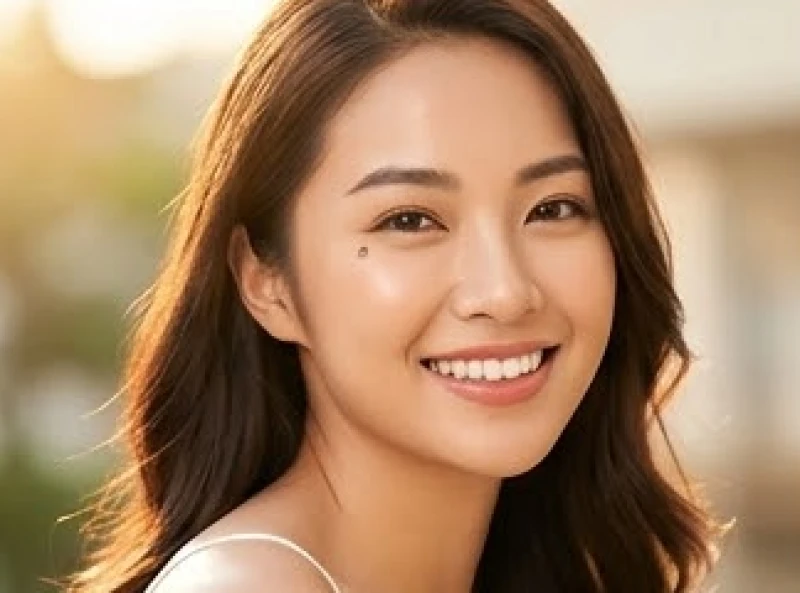 Khuôn mặt tươi sáng và tự tin của phái đẹp sau khi loại bỏ nốt ruồi kém thẩm mỹ tại đuôi mắt