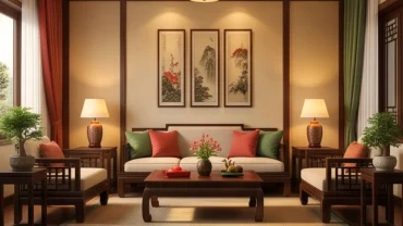 Không gian nội thất phong thủy giải đáp cho đinh dậu 1957 mệnh gì với tông màu ấm áp