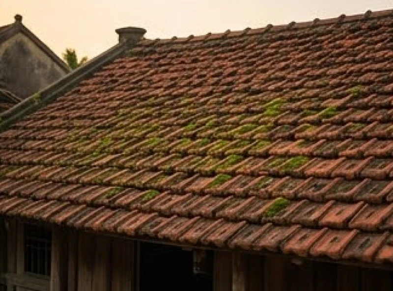 Tuổi Hợi hợp kết hôn với tuổi nào: Chọn bạn đời tránh phạm kỵ 6 Mái ngói đỏ rêu phong của một ngôi nhà cổ kính, tượng trưng cho bản mệnh Ốc Thượng Thổ kiên định và vững chãi