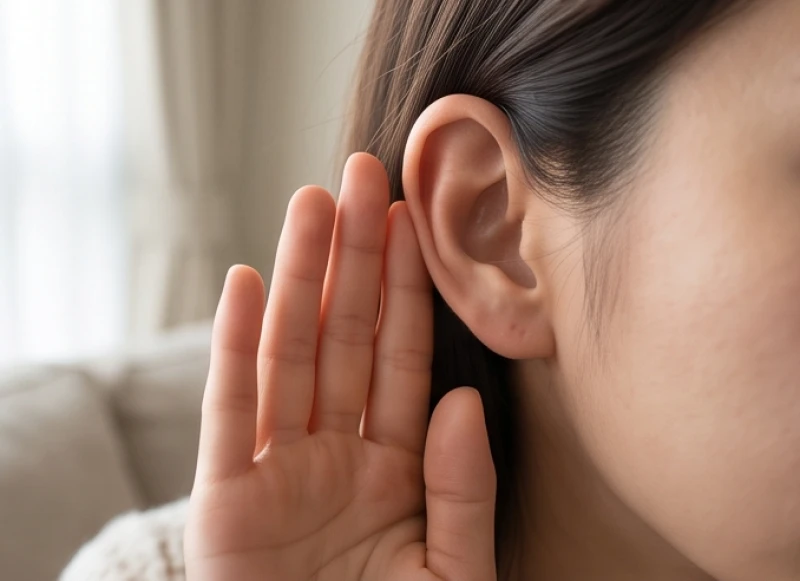 Tướng tai nhỏ: Giải mã vận mệnh nam nữ và cách cải vận 2 Sử dụng ba ngón tay kề sát để kiểm tra kích thước và xác định tướng tai nhỏ